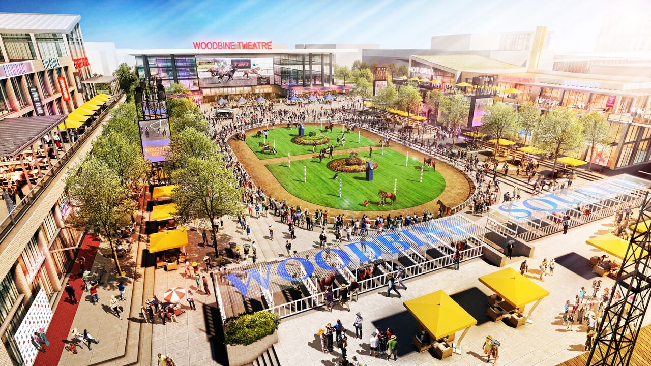 Woodbine Entertainment Group unveils master plan for the Woodbine